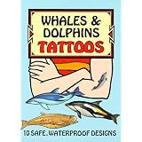Whales and Dolphins Tattoos (Temporary Tattoos)