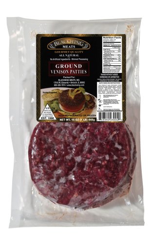 20 4oz Venison Patties by Venison