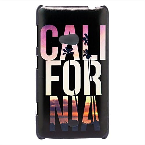 WEAPOWER(TM)Hot Sale For Nokia Lumia 625 Case Beautiful California Sunset Scenery Design Durable Plastic Hard Protective Mobile Phone Cover