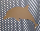 Dolphin Acrylic Shatterproof Mirror Decor Peel & Stick on Mirror wall Decal
