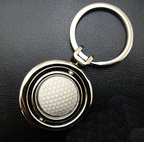 Sany popular Soccer Football Sports Rotating Car Keychain Keyring Auto Key Fob Chain Ring
