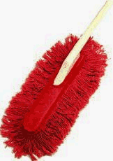 The Original California Car Duster with Plastic Handle