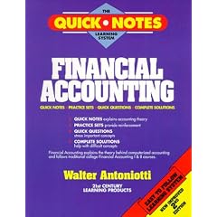 Financial Accounting (The Quick Notes Learning System)