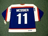 MARK MESSIER New York Rangers 2003 CCM Vintage Throwback Away Hockey Jersey