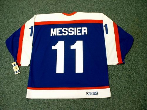 Buy MARK MESSIER New York Rangers 2003 CCM Vintage Throwback Away Hockey Jersey