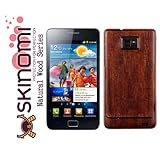 Skinomi TechSkin - Dark Wood Film Shield & Screen Protector for Samsung Gal ....