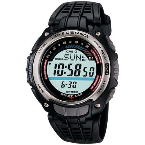 Casio #SGW200-1V Men's Sports Running Gear Pedometer Watch