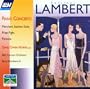Lambert:  Piano Concerto
