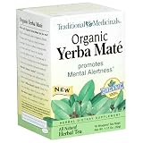 Traditional Medicinals Organic Yerba Mate, 16-Count Boxes (Pack of 6)