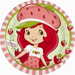 Strawberry Shortcake Dessert Plates 8ct