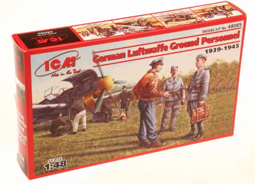 ICM 48085 - German Luftwaffe Ground Personnel, 1939-1945 Preisvergleich