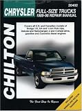 Chilton's Chrysler Full-Size Trucks, 1989-96 Repair Manual