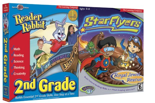 Reader Rabbit 2nd Grade and StarFlyers Royal Jewel Rescue