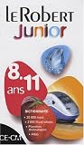 Le Robert junior 8-11 ans : Avec un cahier de jeux et un cahier d étymologie
