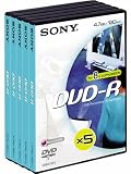 Review Sony 5DMR47AVD / Sony DMR 47 - 5 x DVD-R - 4.7 GB 8x - storage media