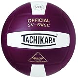  : Tachikara Sensi-Tec Composite High Performance Volleyball (White/Cardinal)