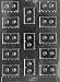 CASSETTES Miscellaneous Candy Mold Chocolate