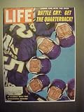 Minnesota Vikings November 17, 1961 Life Magazine Professionally Matted Cover 14 X 18 Size Ready For Framing