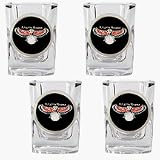 Atlanta Hawks 4 Piece Square Shot Glass Set
