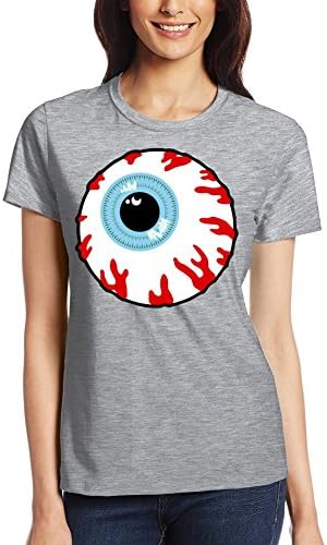 The Personalized Customized Poly Cotton Watch Eyeball Ash mishka Women's T-Shirt