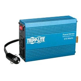 Tripp Lite PV375 PV 375W 12V DC to AC Portable Inverter with DC Auto Power Outlet