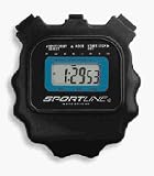 Sportline 220 Yellow Stopwatch - Set of 6