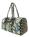 Belvah Large Quilted Floral 21" Duffle Bag - Choice of Colors