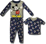Mickey Mouse 1928 3-piece Cotton Pajama Set for Infants and Toddlers - SALE