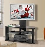Aztek Flat Screen TV Console in Black Finish Nexera 481501