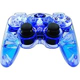 DREAMGEAR DGPN-471 PLAYSTATION(R) 2 LAVAGLOW WIRED CONTROLLER IN GIFT BOX (BLUE)