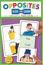 Slide and Learn Opposites: Interactive Flash Cards