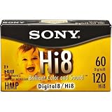 Buy Sony 120 minute Hi8 (1-Pack) by Sony