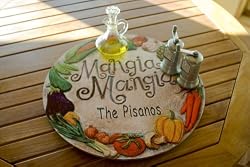 Lazy Susan --Mangia Mangia Personalize