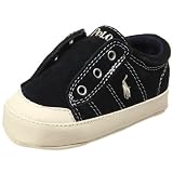 Ralph Lauren Layette Vintage Slip-On Sneaker (Infant/Toddler)