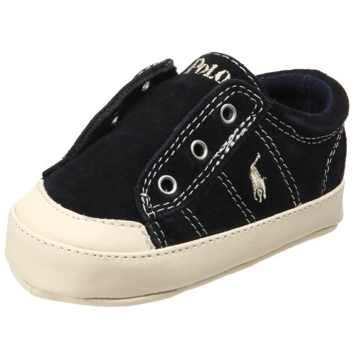 Ralph Lauren Layette Vintage Slip-On Sneaker (Infant/Toddler)