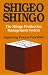Books : The Shingo Production Management System: Improving Process Functions (Manufacturing & Production)