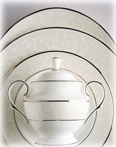 Lenox Opal Innocence Platinum-Banded Bone China Collection