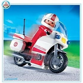 Playmobil - Emergency Motorbike 4224