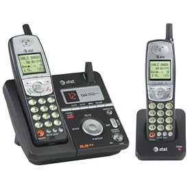 AT&T E5812B - 5.8 GHz Dual Handset Answering System by VTech