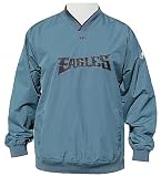 Philadelphia Eagles Adult Green NFL Lightweight Pullover Windjacket By VF Imagewear
