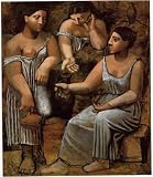 Artist Pablo Picasso Poster Print of Painting Three Women at the Spring