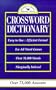 Crossword Dictionary (Webster's Classic Reference Library)