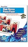 PurePrint High Glossy Photo Paper - 8.5inx11in (50 Sheets)