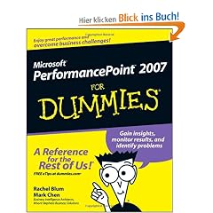 Microsoft PerformancePoint 2007 For Dummies (For Dummies (Computers))