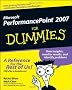 Microsoft Performance Point 2007 For Dummies