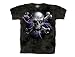 Evil Eye T-shirt 100% Cotton Short Sleeve Crossbone Shirt Adults and Teens