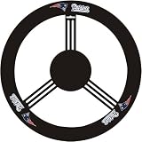 Fremont Die New England Patriots Steering Wheel Cover
