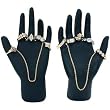 2 Black Left & Right Jewelry Ring Hand Displays New