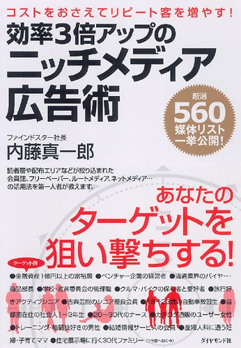 Cover image : コストをおさえてリピート客を増やす！ 効率3倍アップのニッチメディア広告術