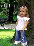Jeans Set For American Girl Doll Clothes